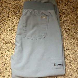 Vapor Blue Space Dye Zamora Jogger Scrub Pants